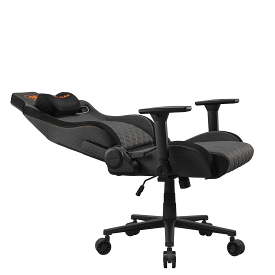SILLA COUGAR DEFENSOR GRAY F TELA – Ergonómica | Reclinable 155° | Acabado en Tela Premium