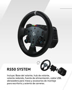 COMBO PILOTO RESPONSABLE | LOGITECH RS50 SYSTEM + PEDALES RS + DIADEMA ASTRO A20 X – Sim Racing Profesional | Direct Drive 8 Nm | TRUEFORCE | Audio Inalámbrico Multiplataforma