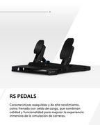 COMBO PILOTO RESPONSABLE | LOGITECH RS50 SYSTEM + PEDALES RS + DIADEMA ASTRO A20 X – Sim Racing Profesional | Direct Drive 8 Nm | TRUEFORCE | Audio Inalámbrico Multiplataforma