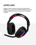 COMBO PILOTO RESPONSABLE | LOGITECH RS50 SYSTEM + PEDALES RS + DIADEMA ASTRO A20 X – Sim Racing Profesional | Direct Drive 8 Nm | TRUEFORCE | Audio Inalámbrico Multiplataforma