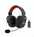 REDRAGON ZEUS PRO H510 – Auriculares Gaming Inalámbricos | Sonido Envolvente | Micrófono Desmontable