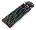 COMBO PERIFÉRICOS REDRAGON – Teclado Mecánico K552 | Mouse Gamer M724 | RGB
