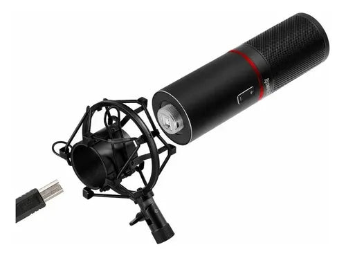 MICRÓFONO Redragon Blazar GM300 – USB | Iluminación RGB | Streaming & Gaming