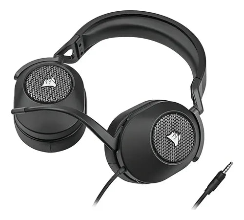 CORSAIR HS65 SURROUND – Auriculares Gaming Multiplataforma | 50 mm | Sonido 7.1 Virtual