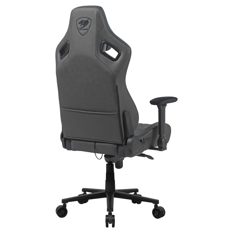 SILLA COUGAR DEFENSOR S JET GRAY F – Ergonómica | Reclinable 155° | Diseño Premium