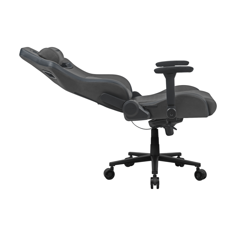 SILLA COUGAR DEFENSOR S JET GRAY F – Ergonómica | Reclinable 155° | Diseño Premium