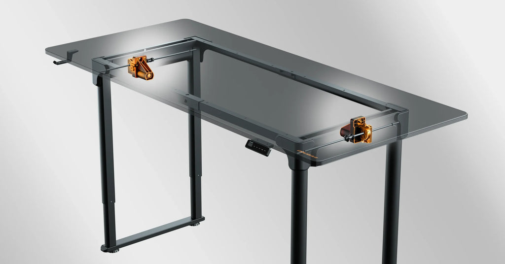 MESA COUGAR E-GRAV - 160 CM | GAMER | AJUSTE DE ALTURA | 2 PRESET CONFIGURABLES
