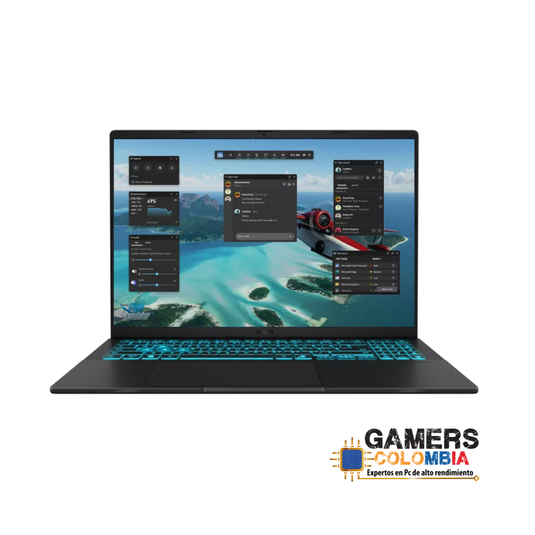ASUS V3607V 16” – Intel Core 7 240H | 32GB DDR5 | 1TB SSD | NVIDIA GeForce RTX 5060 8GB