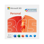 Microsoft 365 Personal – PIN Digital | 1 Año | 1 Usuario | 1TB OneDrive