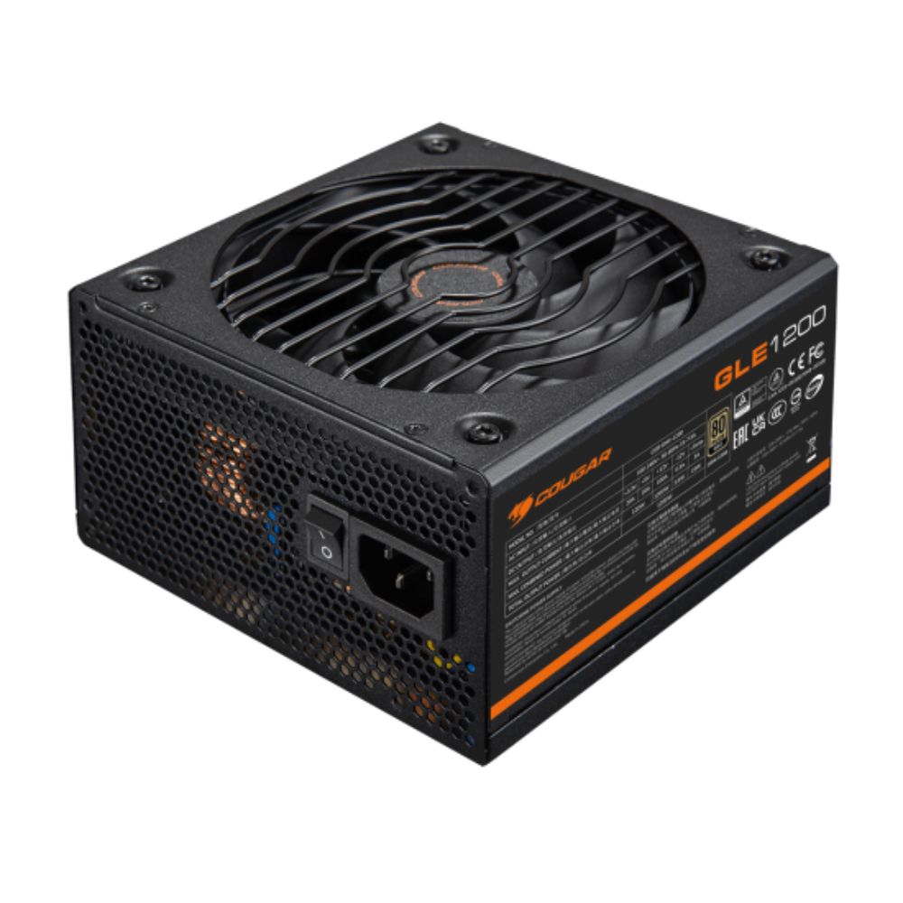 Fuente COUGAR GLE 1200W – 80 Plus Gold | Full Modular | ATX 3.1 | PCIe 5.1
