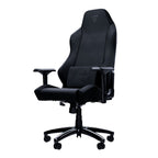 SILLA VERSUS V40 NEGRA TELA – Ergonómica | Reclinable 180° | Reposabrazos 4D