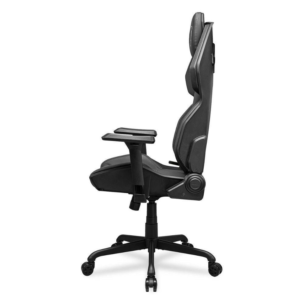 SILLA COUGAR HOTROD NEGRA – Ergonómica | Reclinable 150° | Diseño Racing Premium