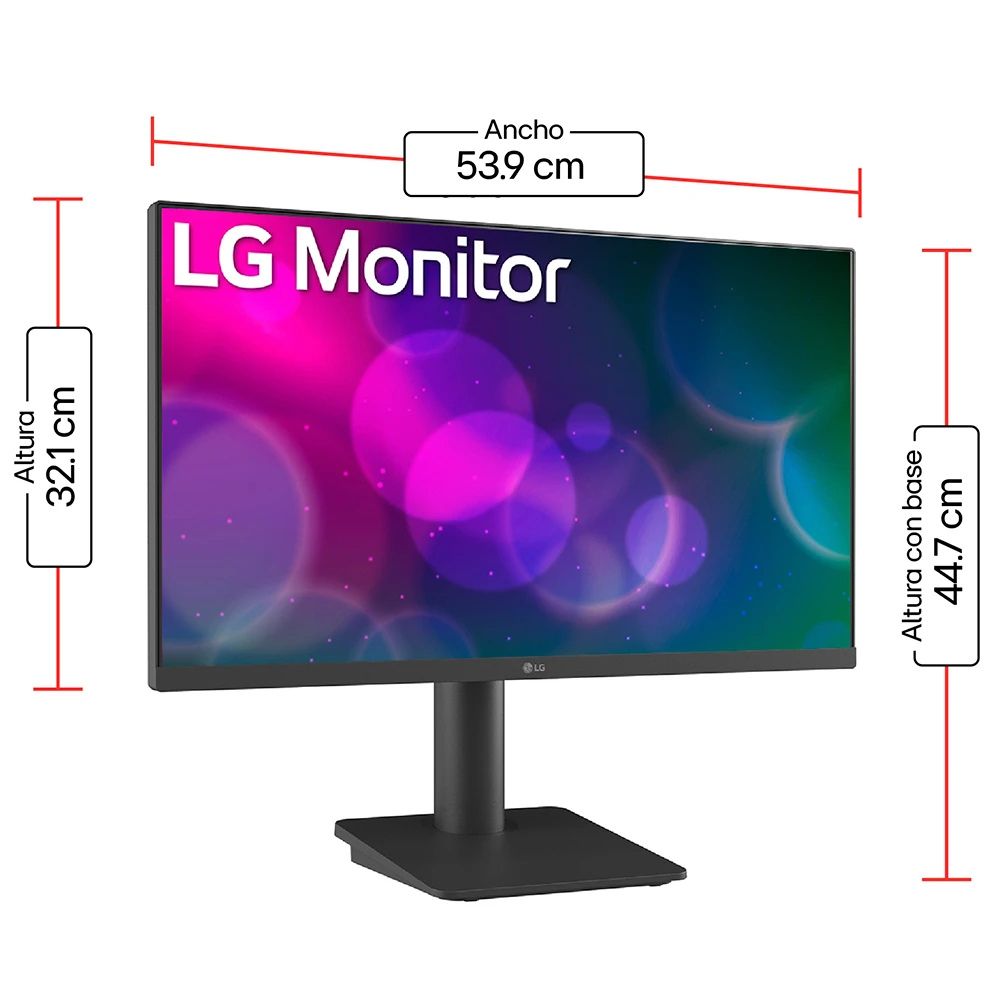 MONITOR LG 24MS550-B – Panel IPS | FHD | 100Hz | 24”