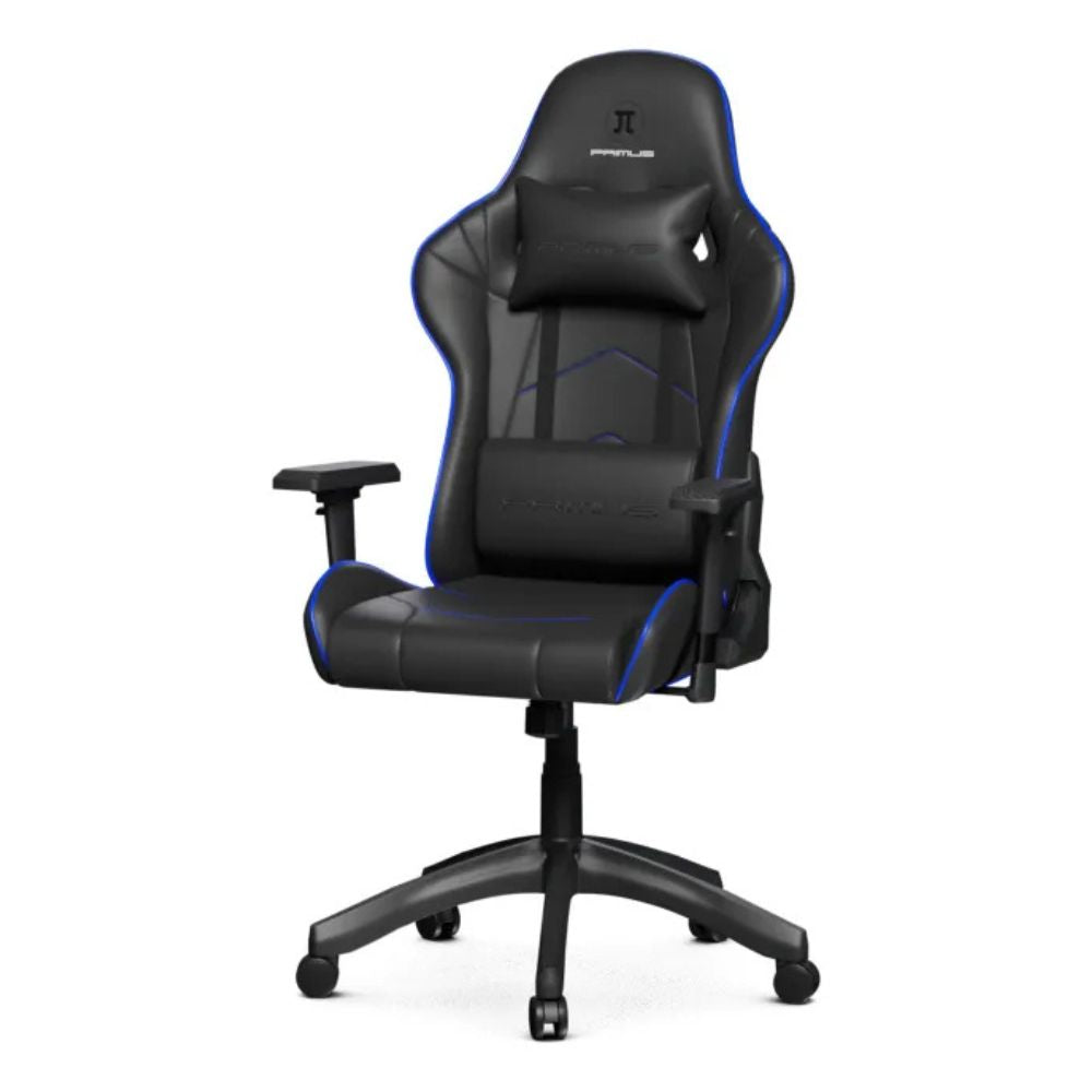 SILLA PRIMUS THRONOS 200S NEGRA/AZUL – Ergonómica | Reclinable 135° | Reposabrazos 4D