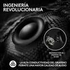 DIADEMA Logitech G Pro X 2 LIGHTSPEED NEGRA | Inalámbrica LIGHTSPEED | Audio 7.1 | Drivers de Grafeno