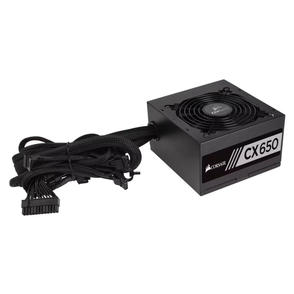 Fuente de Poder CORSAIR CX650 – 650W | 80 Plus Bronze | ATX | Protección Integral