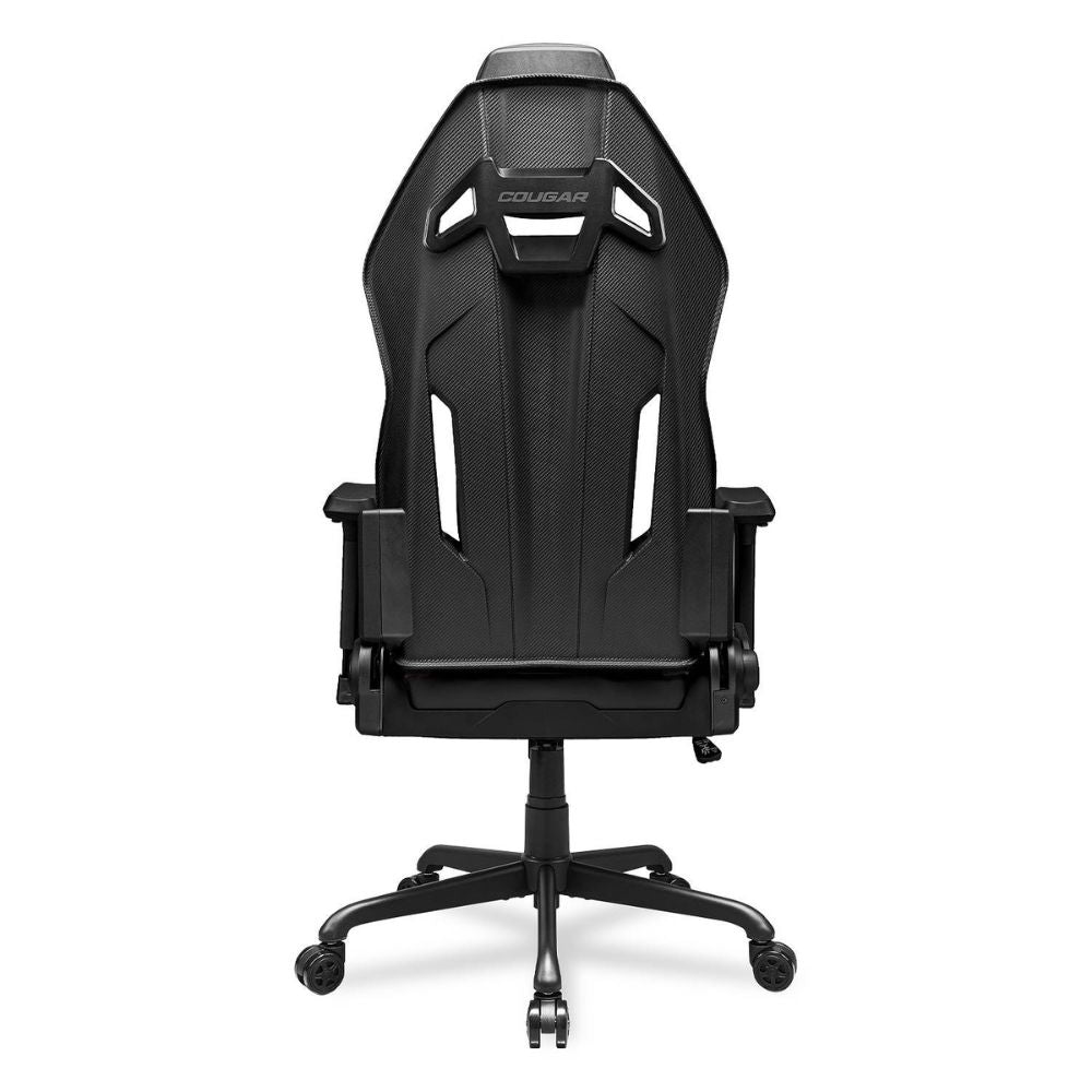 SILLA COUGAR HOTROD NEGRA – Ergonómica | Reclinable 150° | Diseño Racing Premium