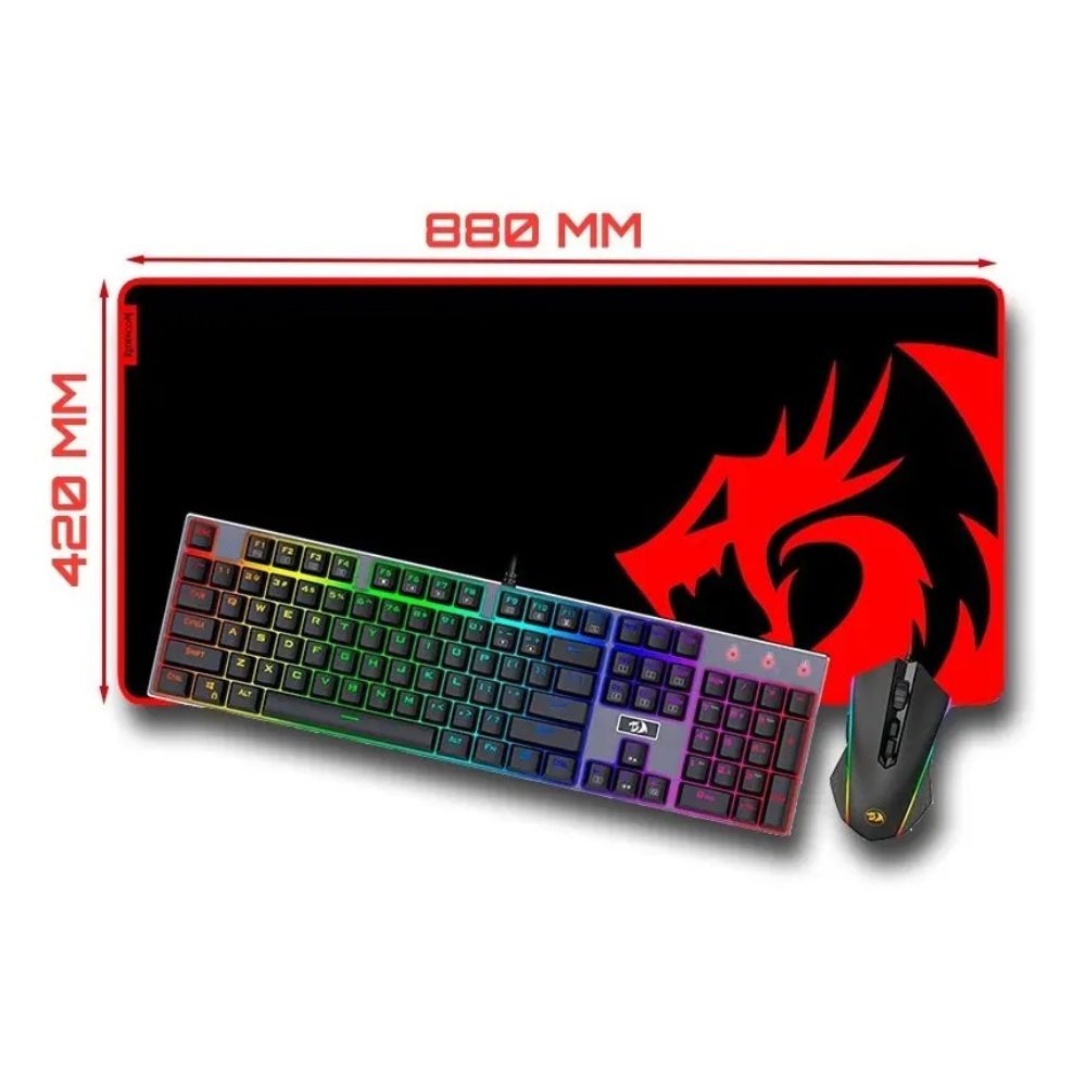 PAD MOUSE KUNLUM L REDRAGON | Speed | Precisión y Espacio