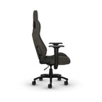 SILLA GAMER CORSAIR T3 RUSH GRIS/CARBÓN – Ergonomía premium | Tela transpirable | Inspiración automovilística