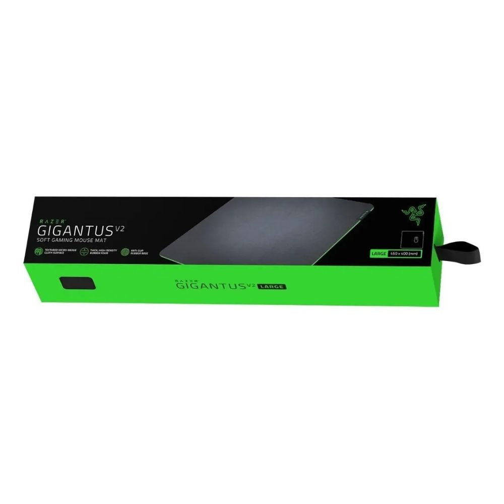 Razer Gigantus V2 L – Mousepad Gamer de Tela | Superficie Texturizada | Base Antideslizante