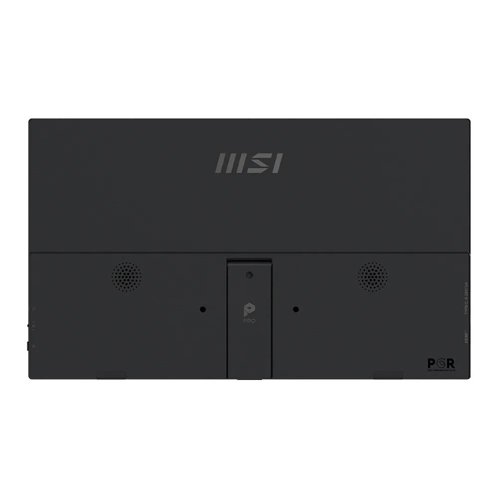 MONITOR MSI PRO MP165 E6 – Panel IPS | FHD | 60Hz | 15.6” PORTÁTIL