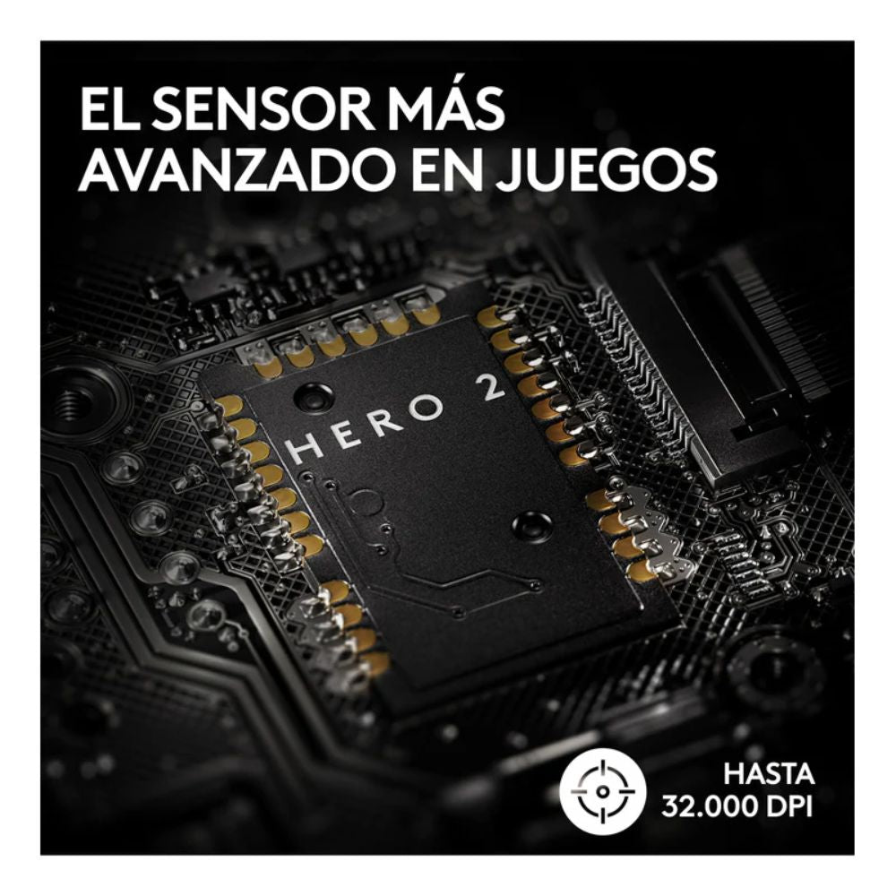 MOUSE Logitech PRO X SUPERLIGHT 2 | Mouse Gamer Inalámbrico | Ultra Liviano | Sensor HERO 2