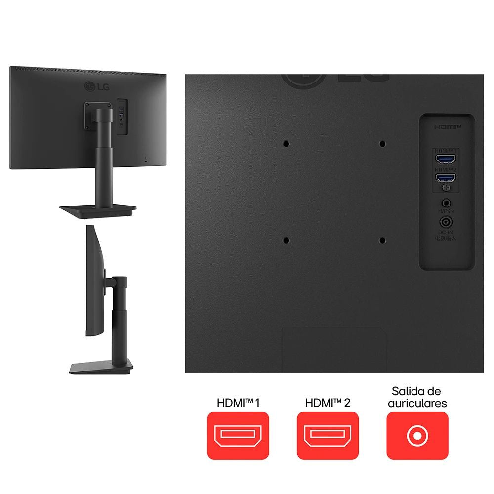 MONITOR LG 24MS550-B – Panel IPS | FHD | 100Hz | 24”