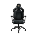 SILLA COUGAR TITAN PRO V2 GOLD F – Ergonómica | Reclinable 170° | Tela Premium