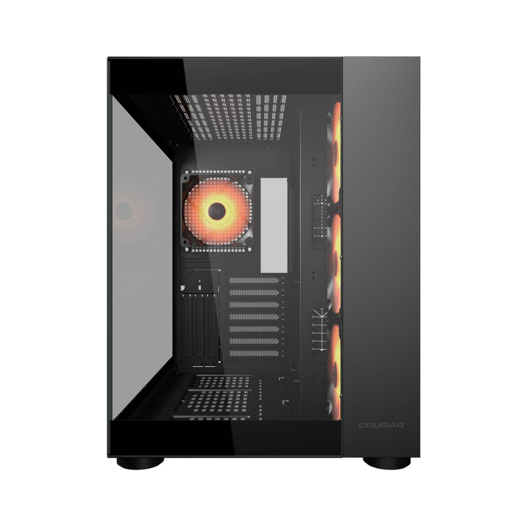 CHASIS COUGAR FV150 RGB - DOBLE CÁMARA | MID TOWER | ARGB | GPU HASTA 400 MM