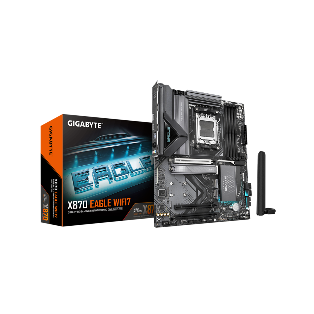 BOARD GIGABYTE X870 EAGLE WIFI7 - AM5 | DDR5 | WIFI 7 | PCIe 5.0