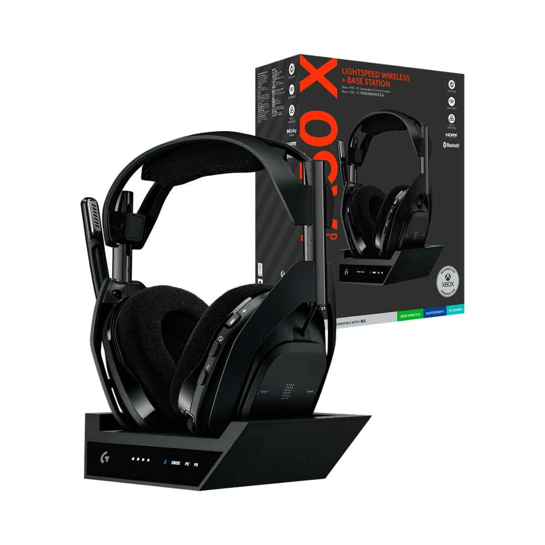 Astro A50X – Auriculares Gaming Inalámbricos | PRO-G Graphene 40mm | Estación Base