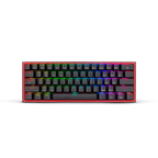 TECLADO REDRAGON FIZZ PRO K616 - MECÁNICO | 60% | RGB | HOT-SWAP | TRI-MODE (USB-C, BLUETOOTH Y 2.4 GHZ)