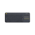 TECLADO LOGITECH K400 PLUS – Inalámbrico | Con Touchpad Integrado | Control Multimedia para TV y PC