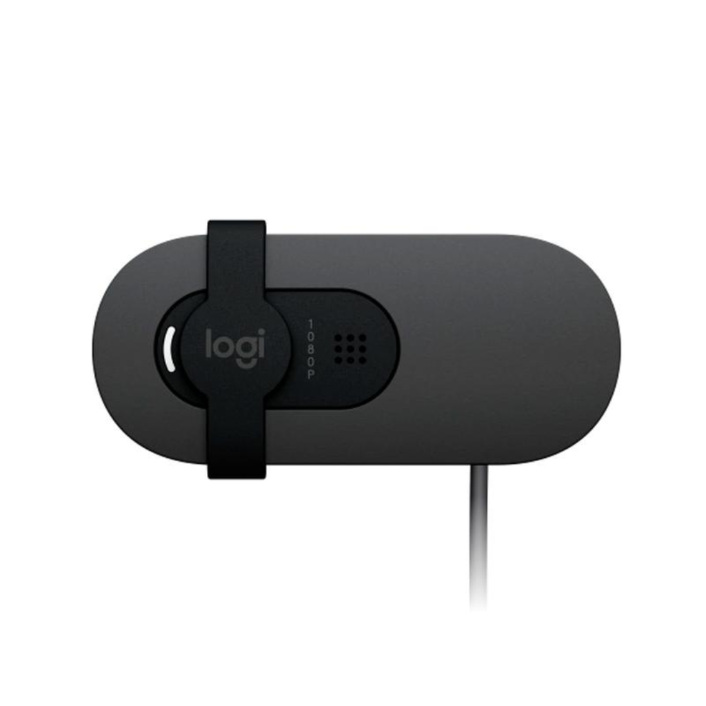 CÁMARA WEB LOGITECH BRIO 100 - FULL HD 1080P | MICRÓFONO INTEGRADO | USB-A | RIGHTLIGHT 2 | TAPA DE PRIVACIDAD