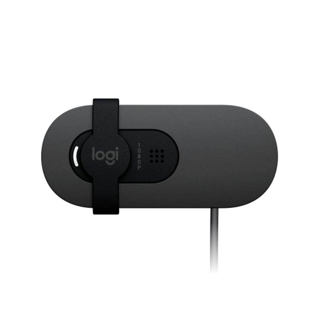 CÁMARA WEB LOGITECH BRIO 100 - FULL HD 1080P | MICRÓFONO INTEGRADO | USB-A | RIGHTLIGHT 2 | TAPA DE PRIVACIDAD