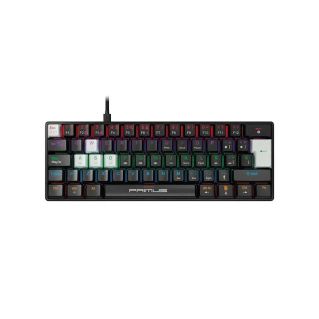 TECLADO PRIMUS BALLISTA 61T – Mecánico | 60% | RGB
