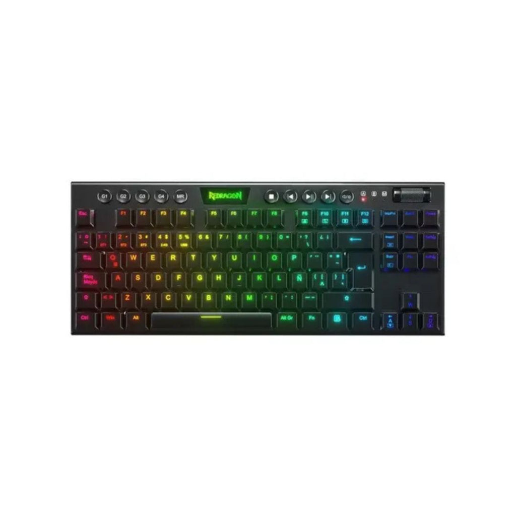 TECLADO REDRAGON HORUS K622 TKL ALÁMBRICO – Mecánico Low Profile | RGB | Tenkeyless