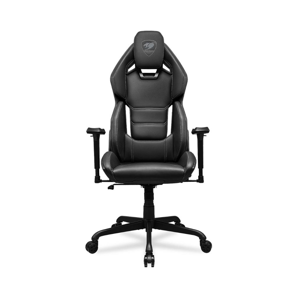 SILLA COUGAR HOTROD NEGRA – Ergonómica | Reclinable 150° | Diseño Racing Premium