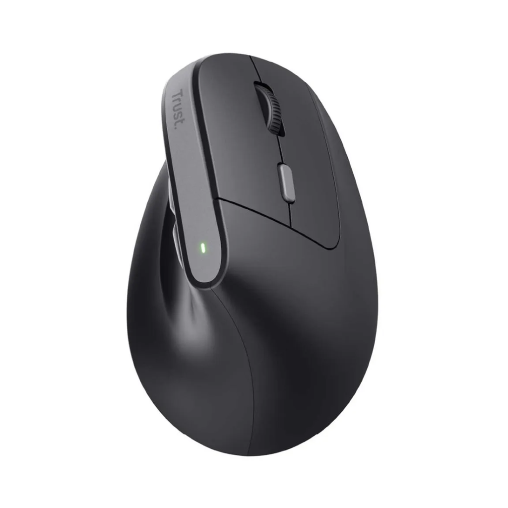 MOUSE TRUST BAYO - ERGONÓMICO | INALÁMBRICO | 2400 DPI | 6 BOTONES | BLUETOOTH | USB