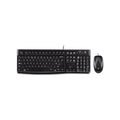 COMBO PERIFÉRICOS LOGITECH MK120 USB – Teclado de Tamaño Completo | Mouse Óptico | Plug & Play
