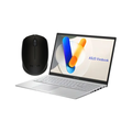 COMBO PORTÁTIL ASUS VIVOBOOK X1504V TOUCH + MOUSE LOGITECH M170 - CORE 5 120U | 16GB RAM | 512GB SSD | PANTALLA TÁCTIL | INALÁMBRICO | MEDICINA Y SALUD