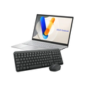 COMBO PORTÁTIL ASUS VIVOBOOK X1504V + LOGITECH MK250 - CORE I5-1334U | 12GB RAM | 512GB SSD | INALÁMBRICO | DERECHO Y CONTADURÍA