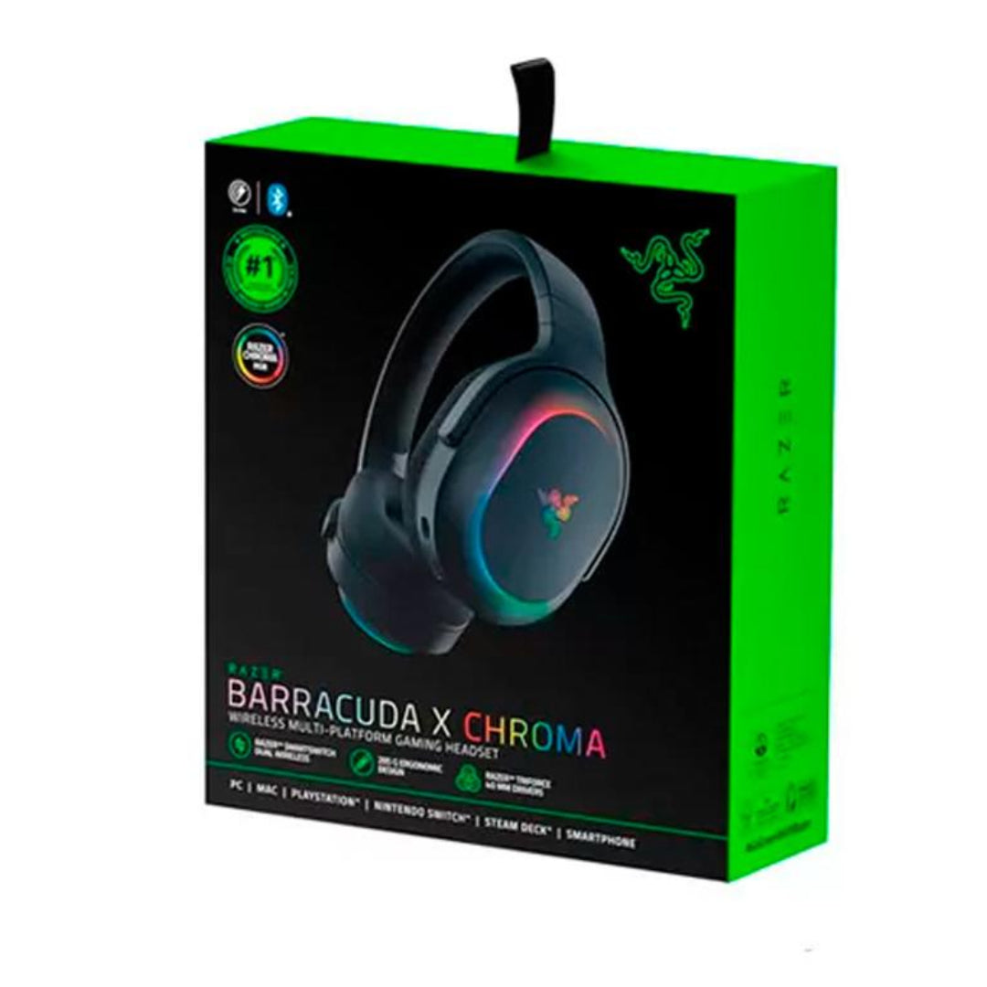 DIADEMA RAZER BARRACUDA X CHROMA - INALÁMBRICA | RGB | BLUETOOTH | DRIVER 40 MM