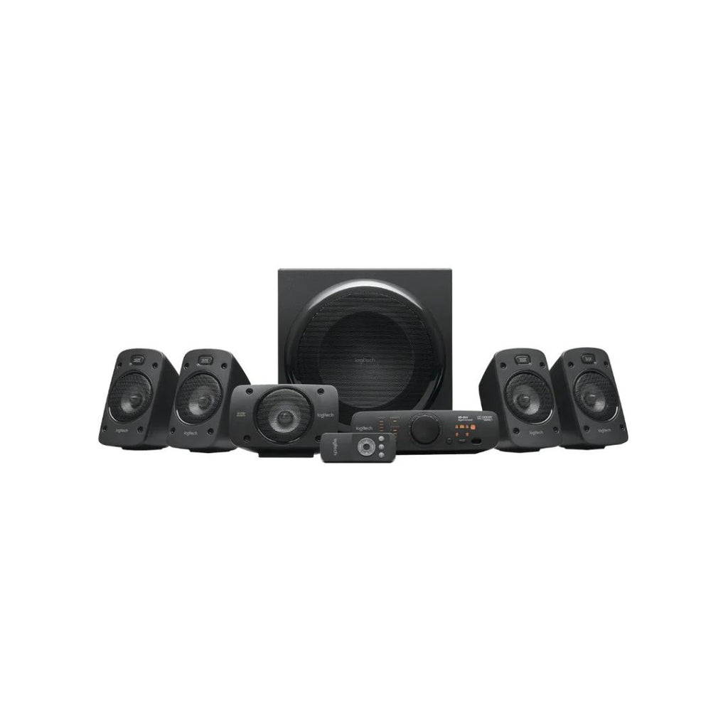 EQUIPO DE SONIDO LOGITECH Z906 5.1 NEGRO – 1000W Pico | Certificación THX | Sonido Surround 5.1
