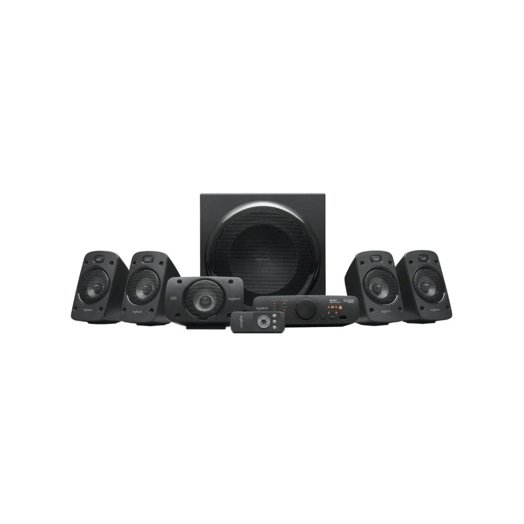 EQUIPO DE SONIDO LOGITECH Z906 5.1 NEGRO – 1000W Pico | Certificación THX | Sonido Surround 5.1