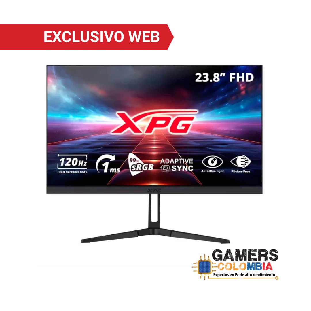 MONITOR XPG 24” FHD IPS 120Hz – Panel IPS | 120Hz | 24” Full HD