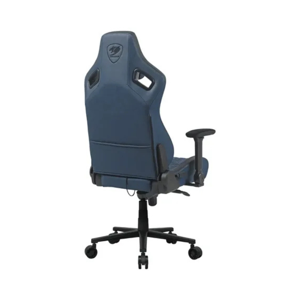 SILLA COUGAR DEFENSOR S NAVY BLUE F – Ergonómica | Reclinable 155° | Diseño Premium