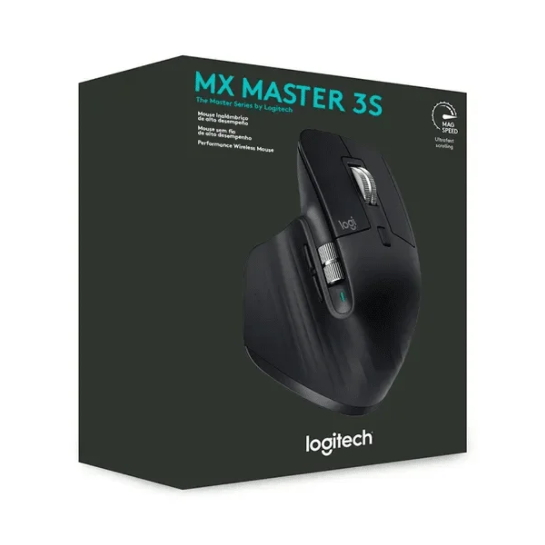 MOUSE LOGITECH MX MASTER 3S - INALÁMBRICO | 8000 DPI | MAGSPEED | BLUETOOTH