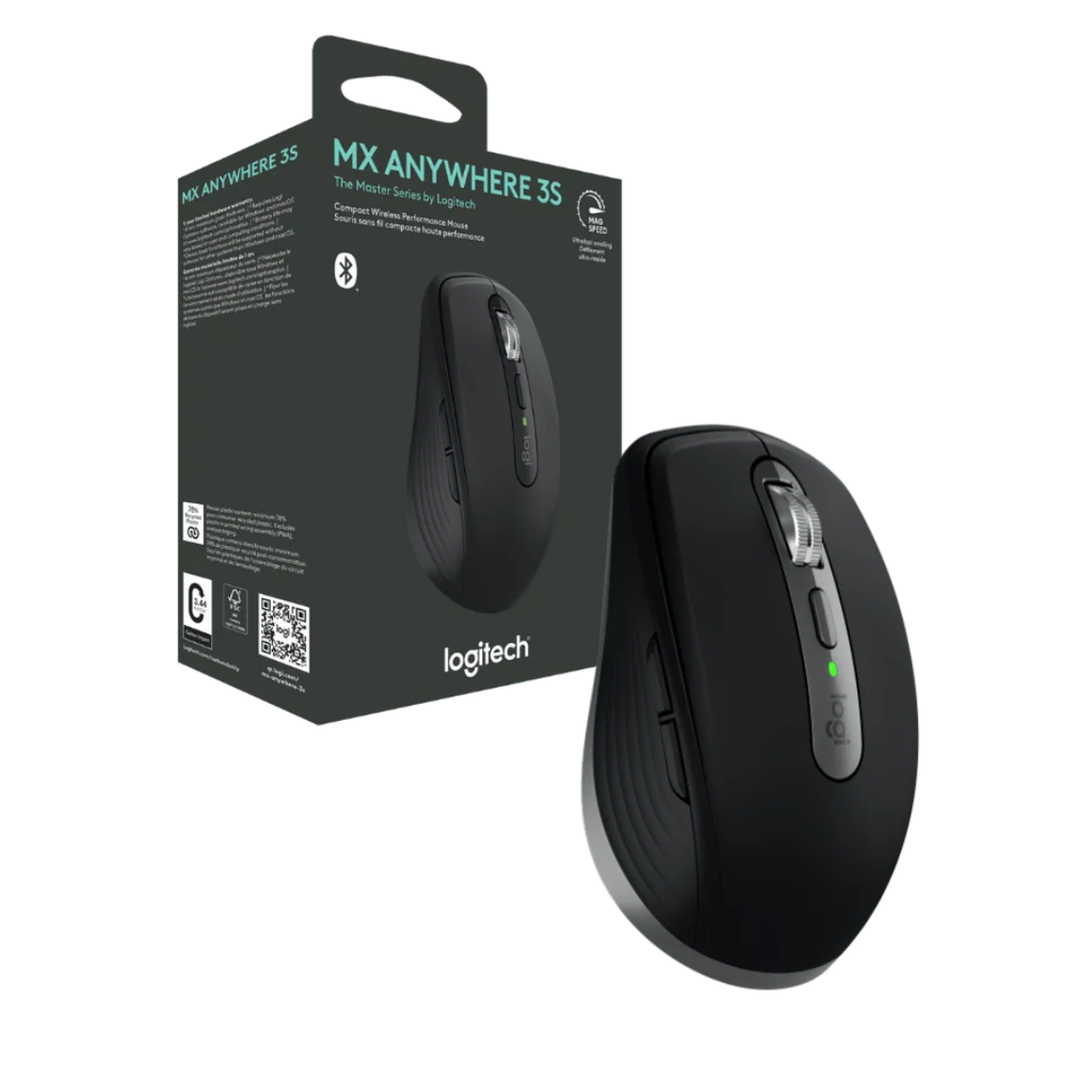 MOUSE LOGITECH MX ANYWHERE 3S - INALÁMBRICO | 8000 DPI | MAGSPEED | MULTIDISPOSITIVO