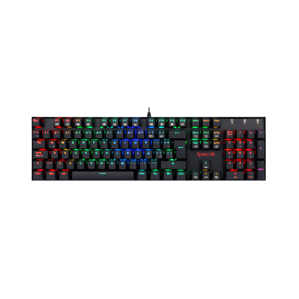 Teclado Mecánico Redragon Mitra K551 - RGB Retroiluminado | Switch Outemu Red | USB